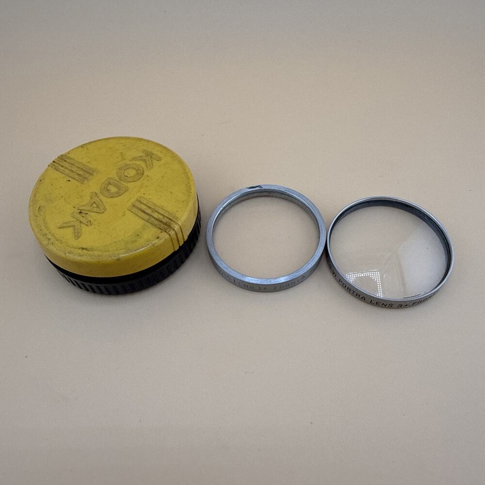 Kodak Series VI Portra +1 & +3 Diopter Close-Up Drop-in Filter Series 6 Set Of 2